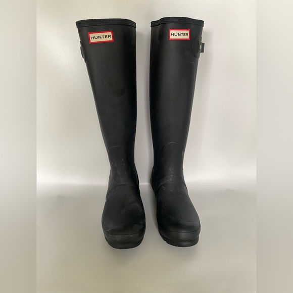 Hunter Original Tall Black Boots NWT - Picture 3 of 9